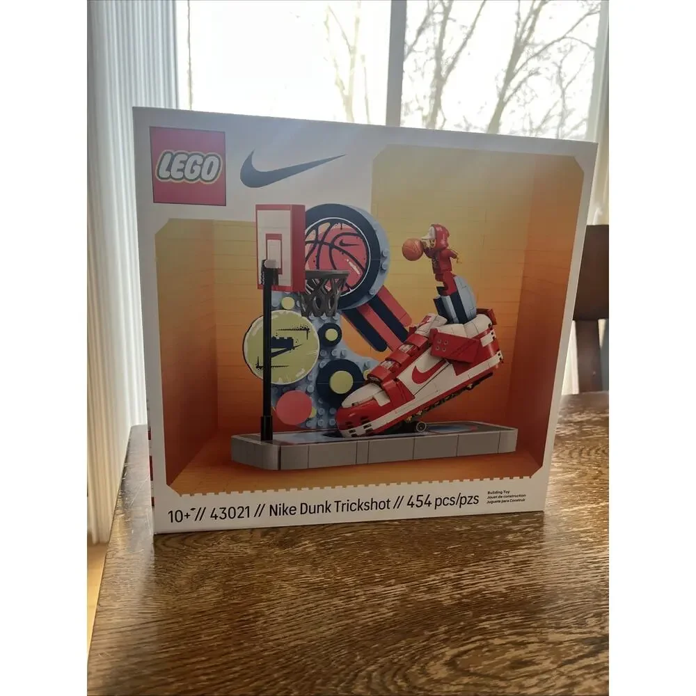 Lego 43021 NIKE Dunk Trickshot 454 pcs Sealed In Box! Ships NOW!